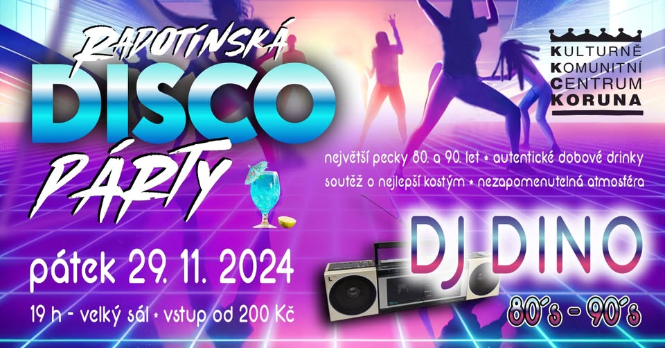 Radotínská DISCO RETRO Párty