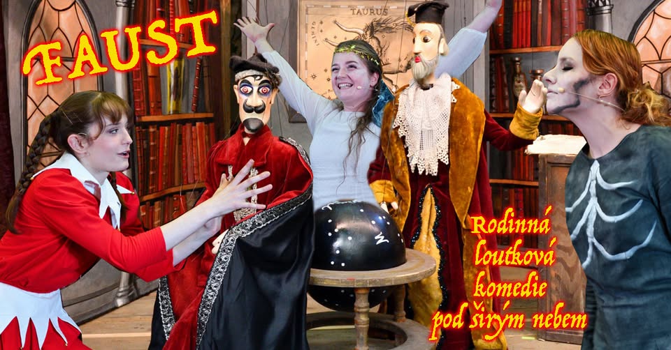 FAUST - rodinná loutková komedie pod širým nebem