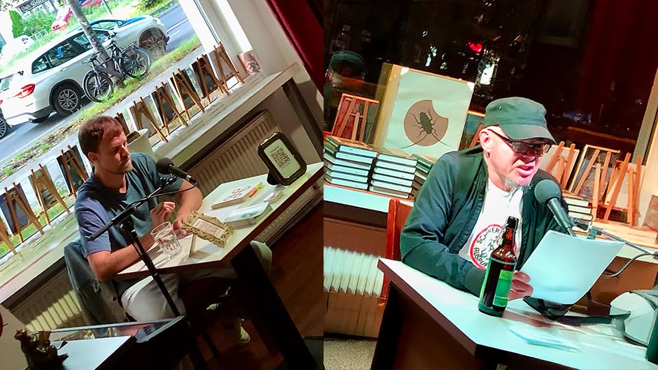 TresenLesen: Cornelius Back & Mikis Wesensbitter