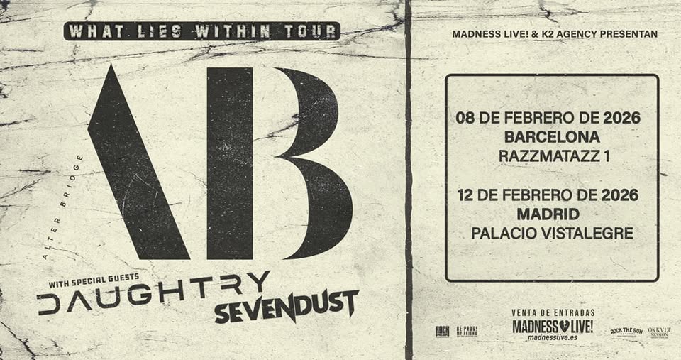 Alter Bridge + Daughtry + Sevendust (Barcelona)