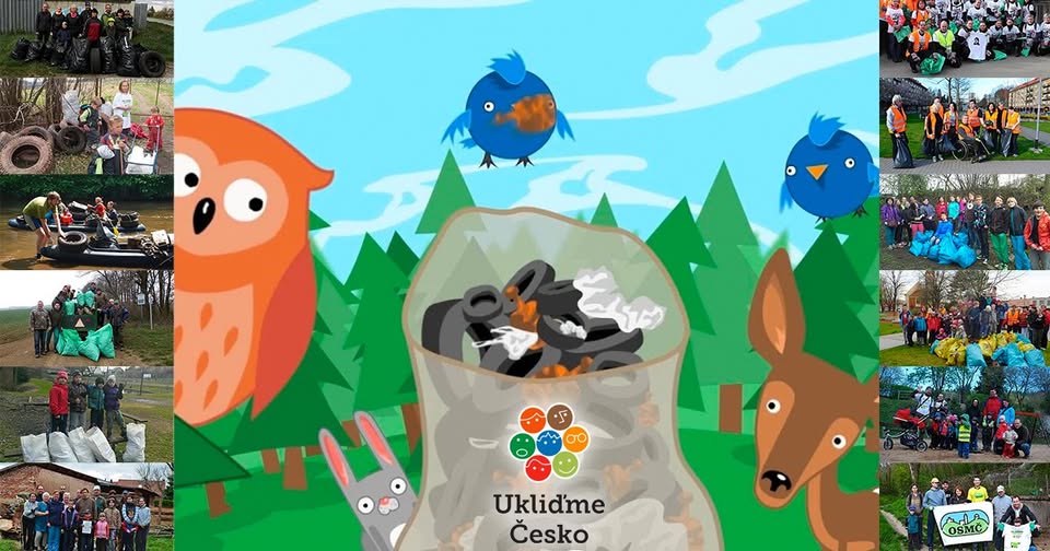 Ukliďme Česko - Jarní úklid Velké Ohrady