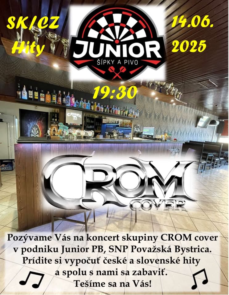 Kapela CROM Cover v JUNIOR PB