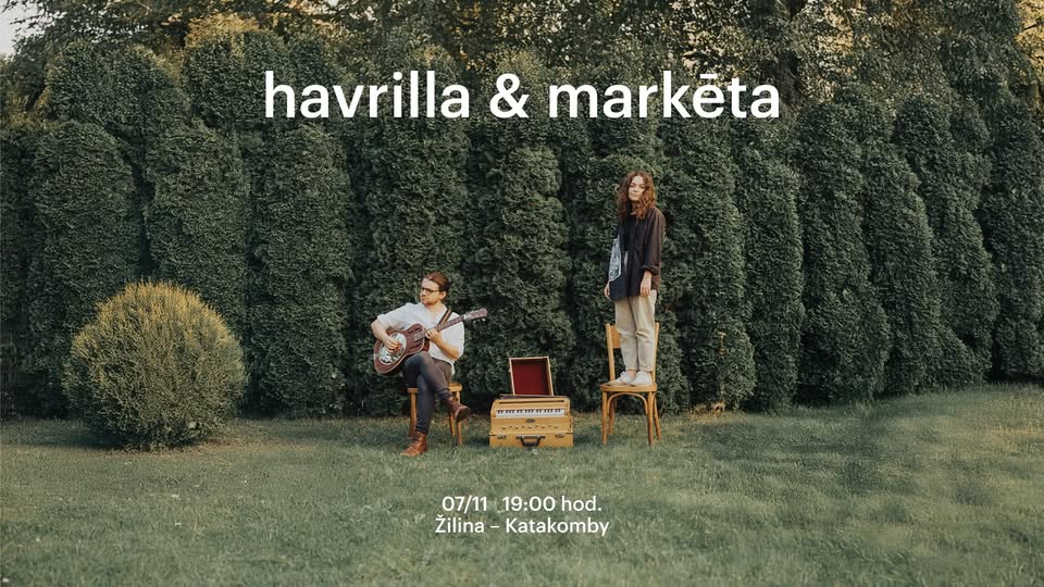 Katakomby - Žilina | koncert | havrilla & markēta