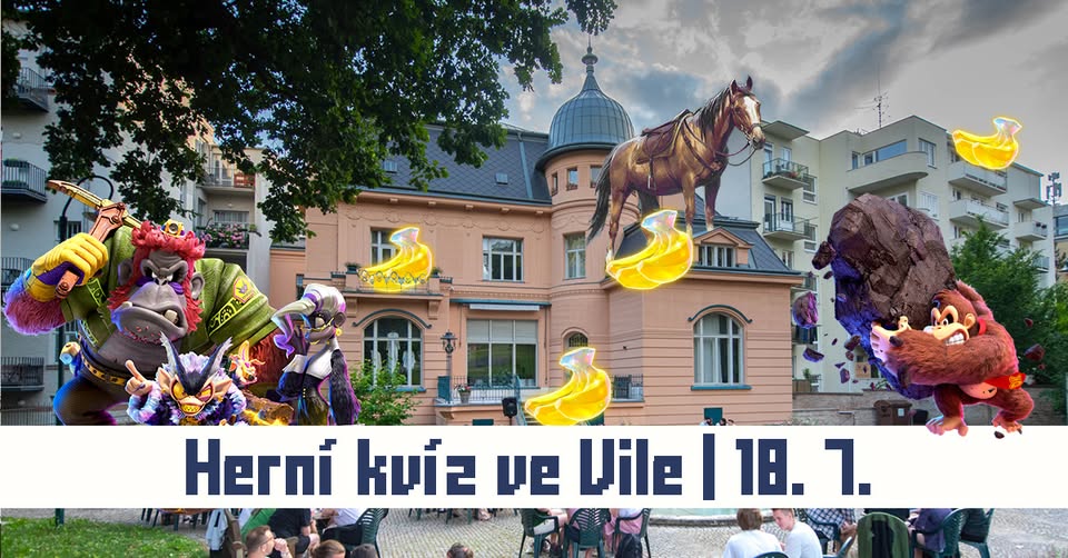 Červencový audioherní kvíz ve Vile Löw-Beer