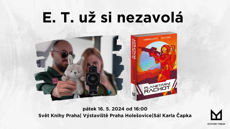 E. T. už si nezavolá | Svět knihy Praha 2025