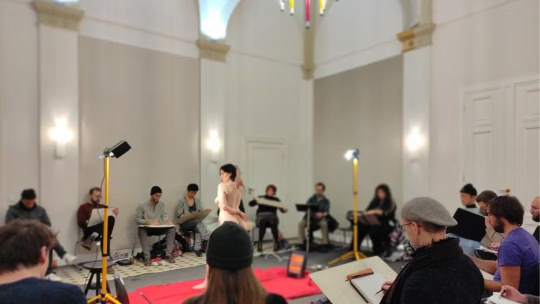 LIFE DRAWING SESSION weekly on TUESDAYS and WEDNESDAYS