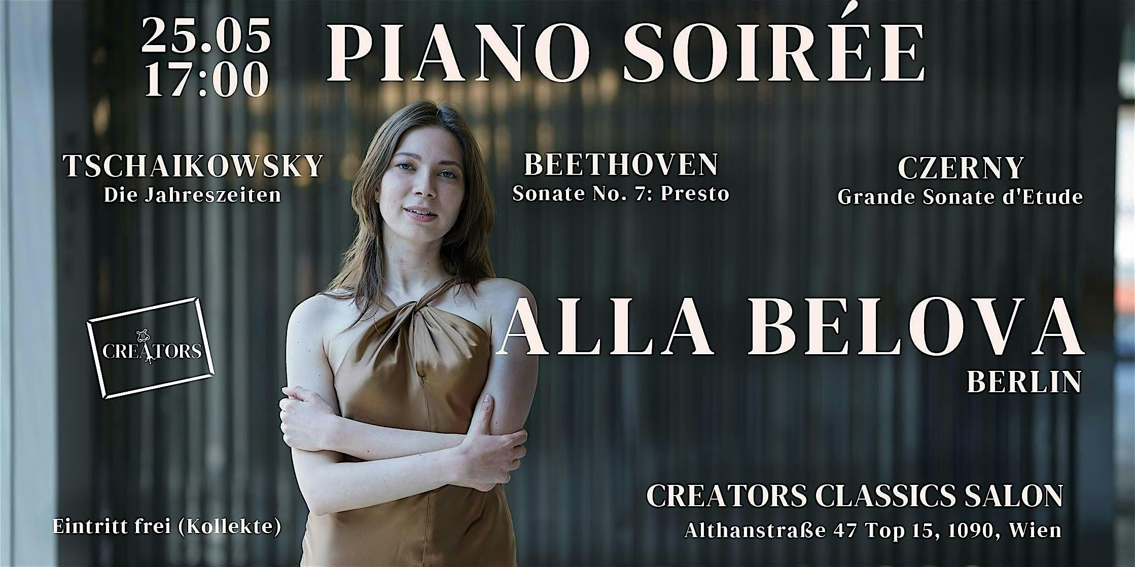Piano Soirée: Beethoven, Tschaikowsky – Ein Abend im Salon