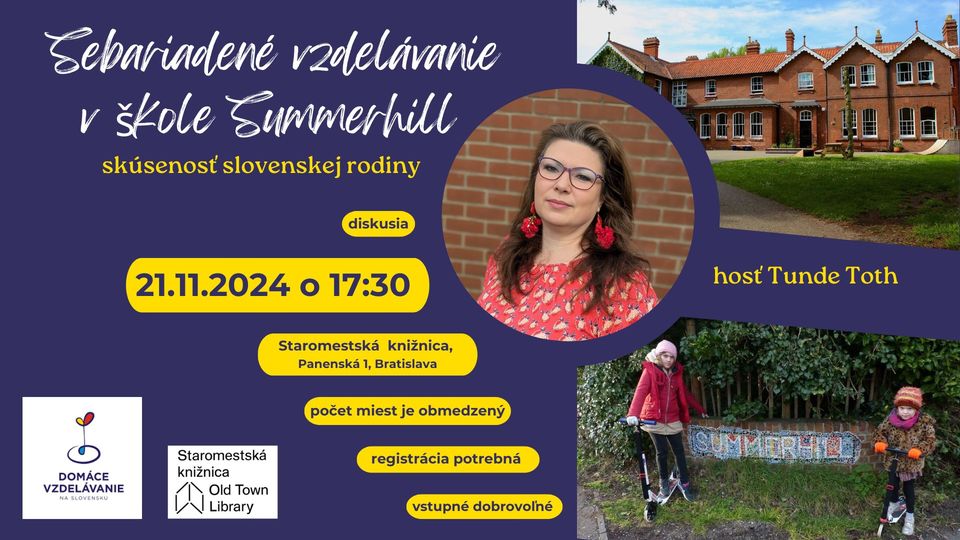 Sebariadené vzdelávanie v škole Summerhill - diskusia