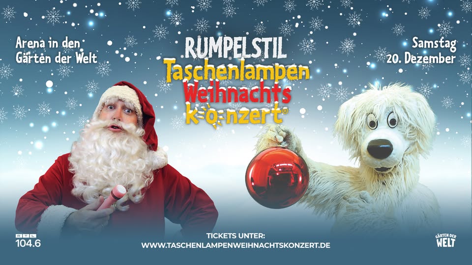 ✨ Taschenlampen-Weihnachtskonzert – Das Original ✨