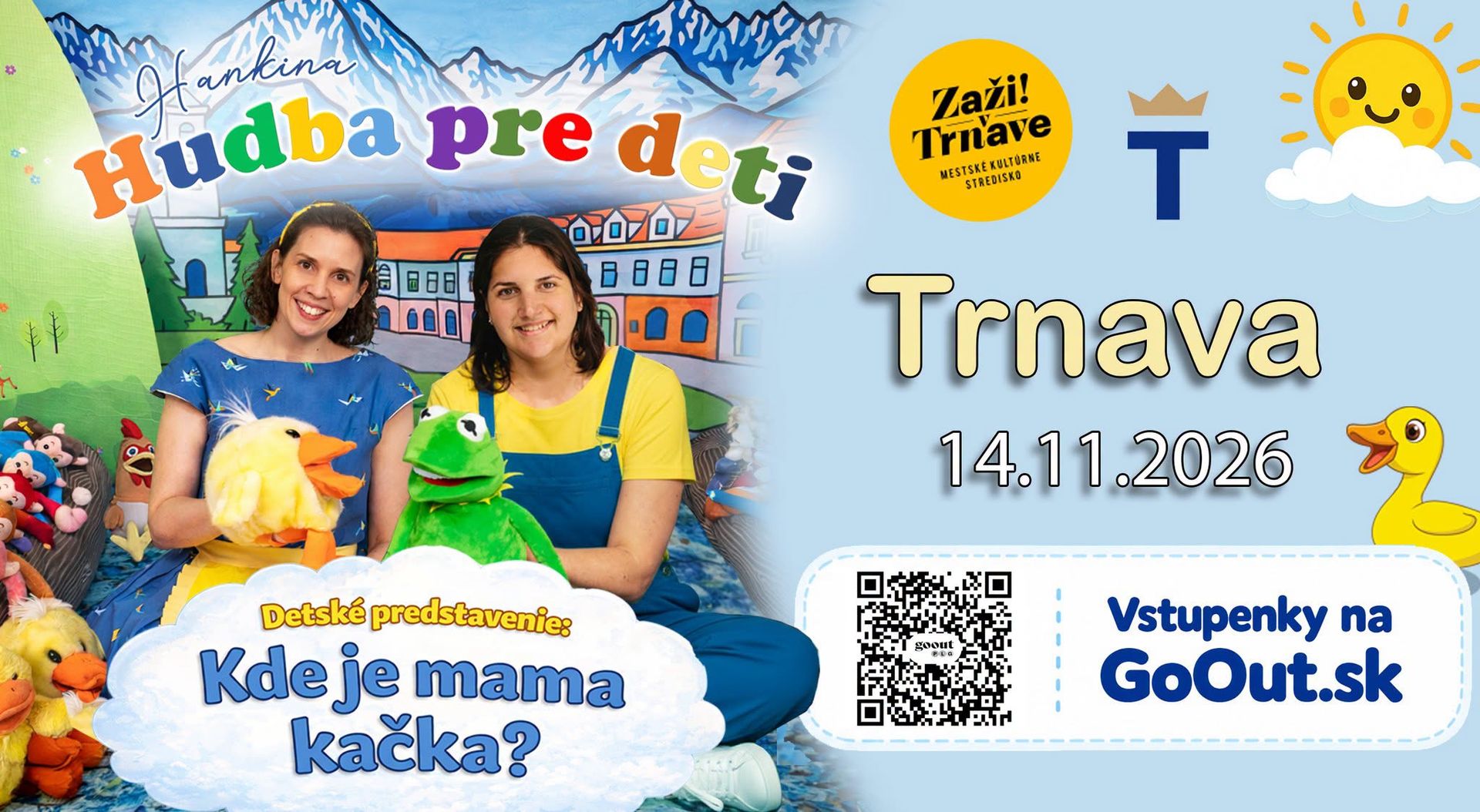 Trnava - Kde je mama kačka? - Hankina Hudba pre deti