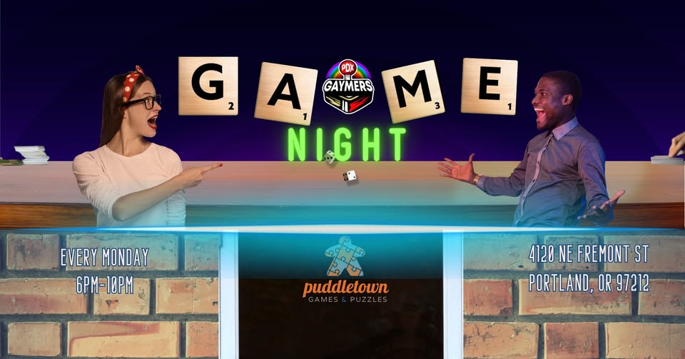 Game Night at Puddletown Games