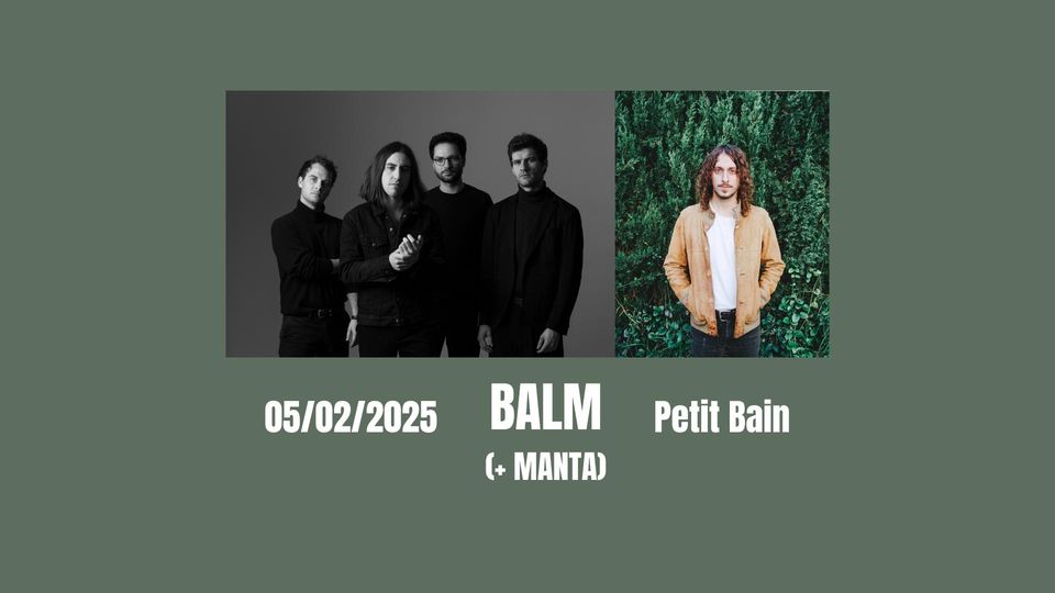 BALM ⬪ Petit Bain ⬪ 05.02.2025