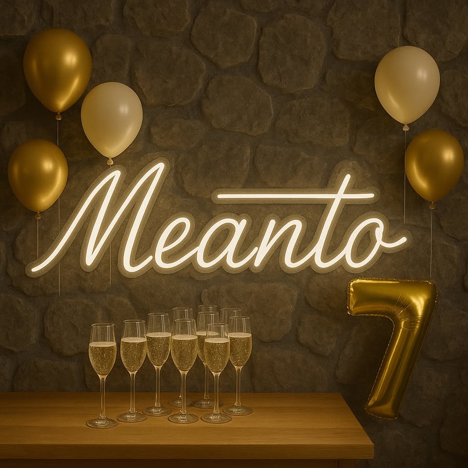 Meanto oslavuje 7 rokov! 🎈🥳🥂✨
