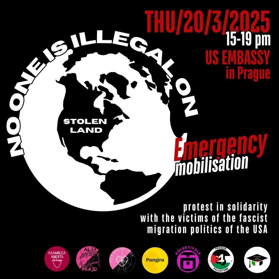 TOGETHER AGAINST FASCIST US MIGRATION POLICIES - No one is illegal on stolen land!