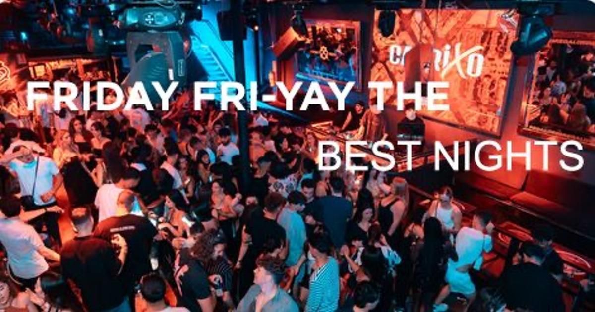 Friday Free parties - Friends List Barcelona