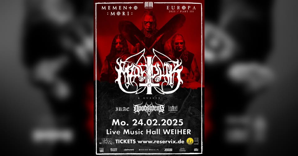 MARDUK / Weiher / Memento Mori - Europa Part III
