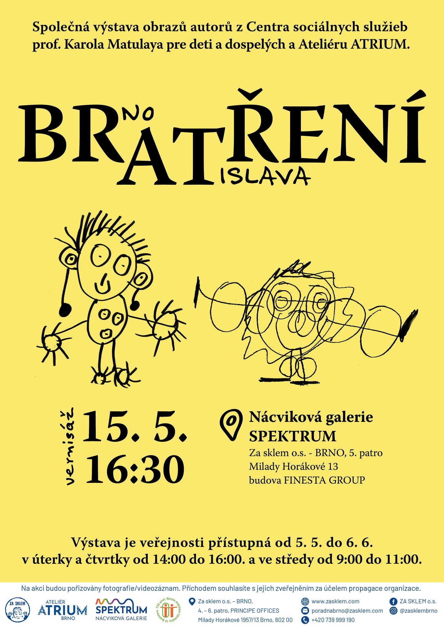 Vernisáž výstavy BRATŘENÍ