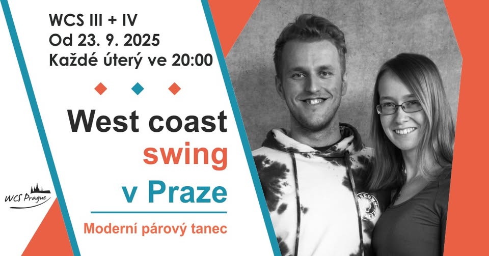 Kurz West coast swing III + IV - podzim 2025