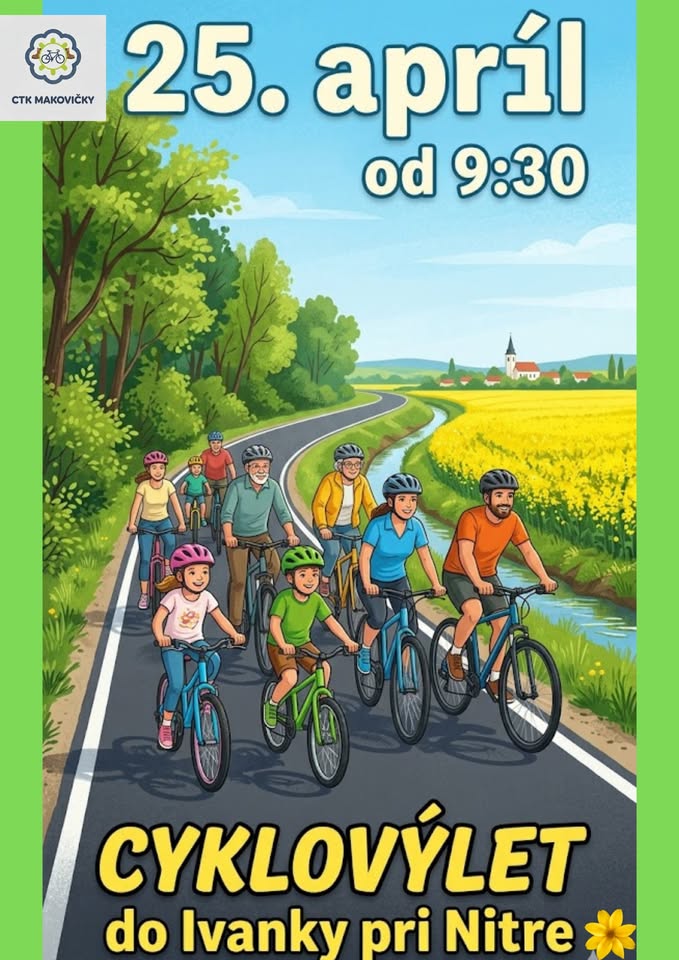 Cyklovýlet do Ivanky pri Nitre