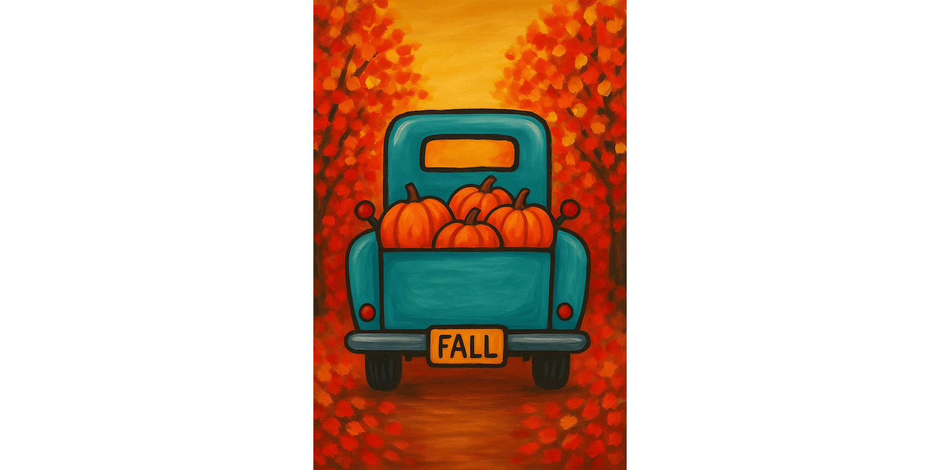 Pumpkin Pickup - Paint and Sip in Portland | Classpop!™