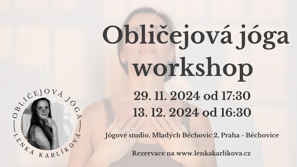 Obličejová jóga workshop