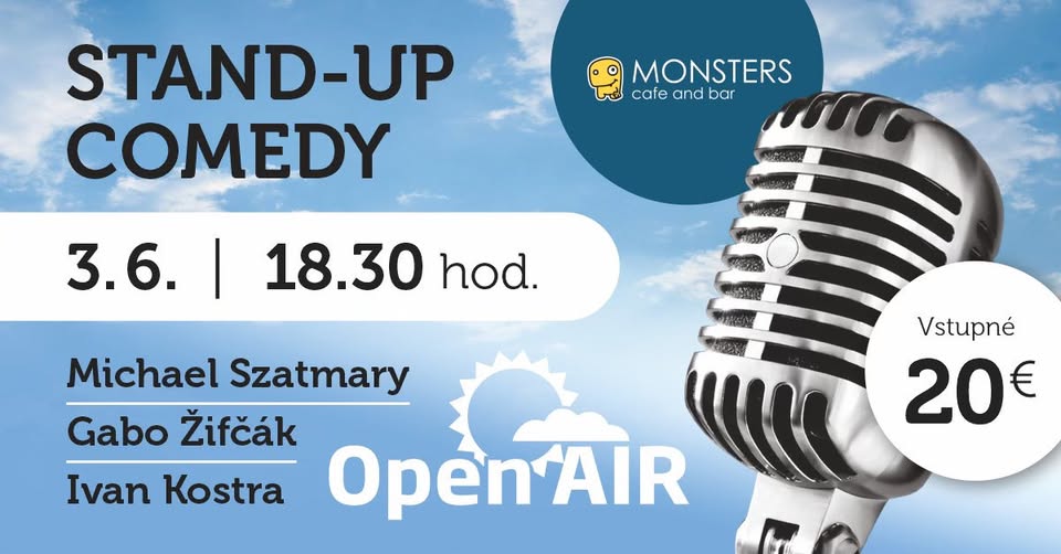 STAND-UP COMEDY Open air s Michaelom Szatmarym