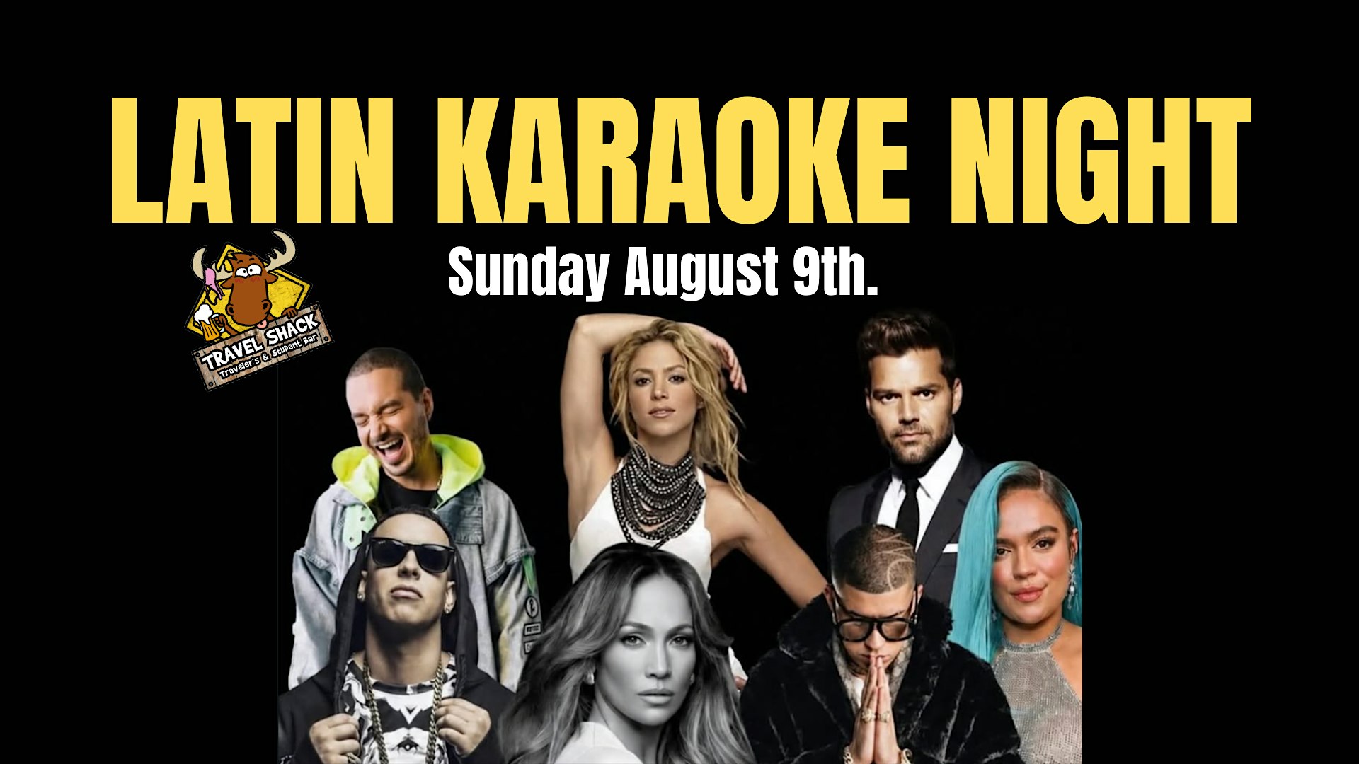 LATIN KARAOKE NIGHT @ TRAVEL SHACK VIENNA.