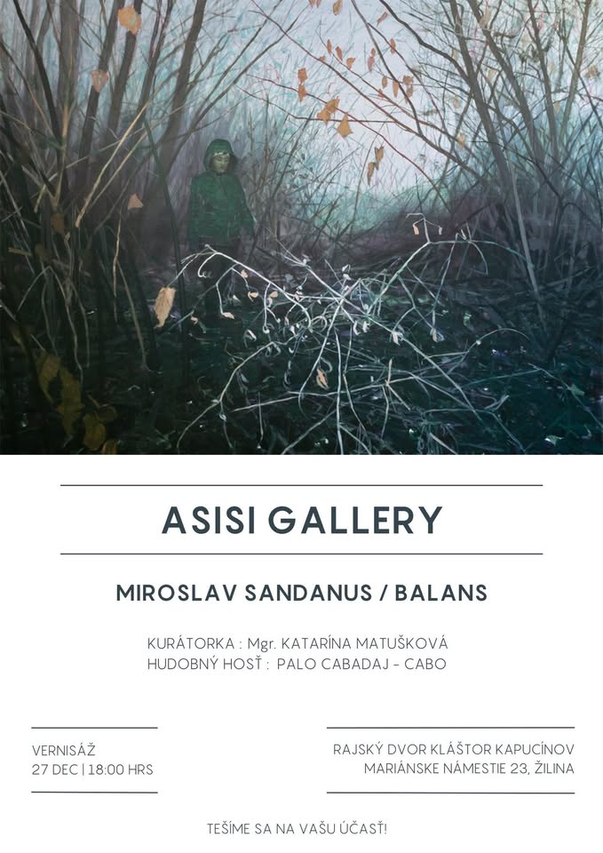 Vernisáž Miroslav Sandanus / BALANS