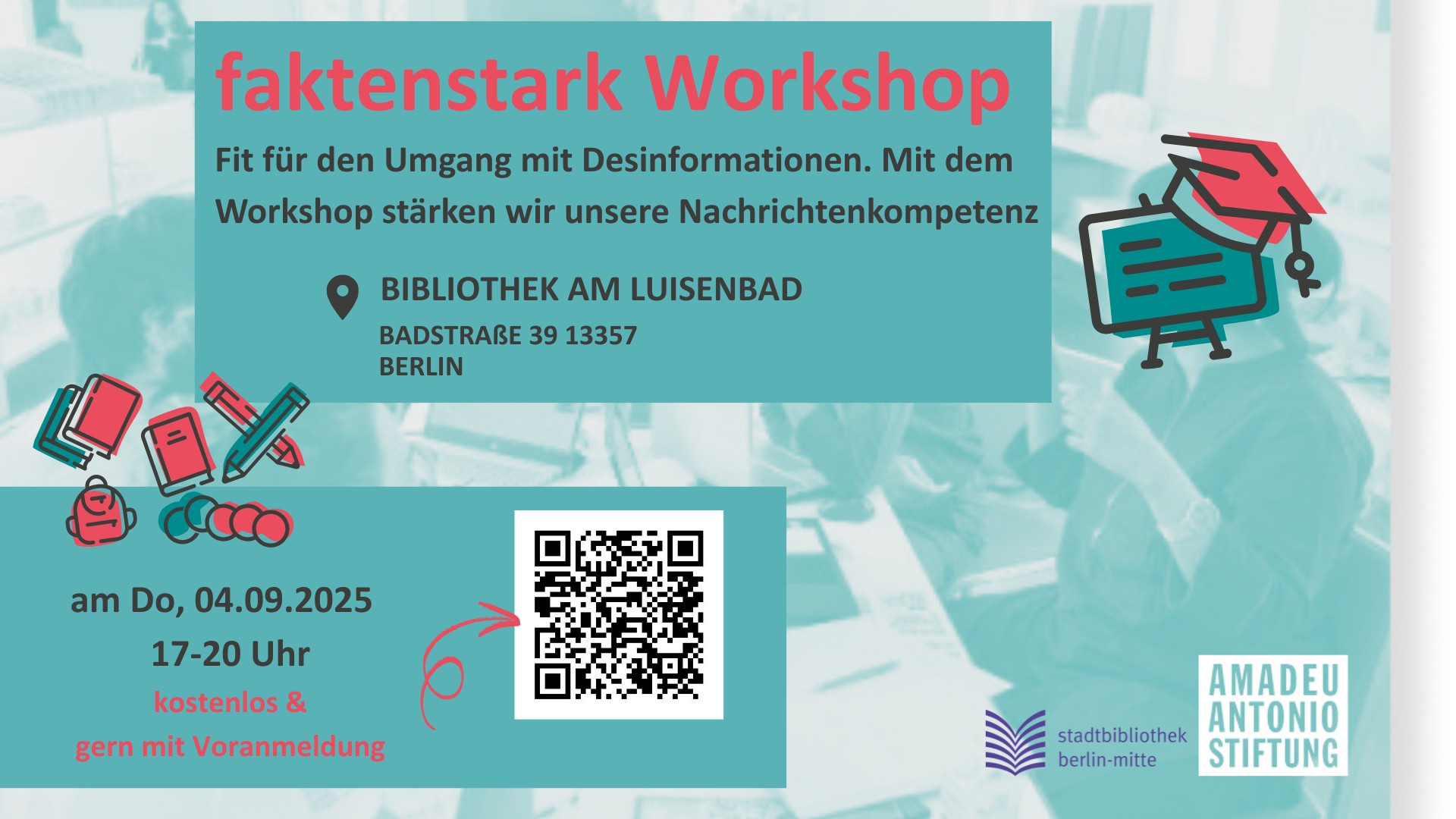 Faktenstark-Workshop - Wie erkenne ich Desinformationen?
