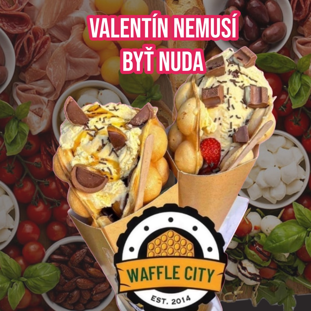 Valentin WAFFLE + Talianske menu + Escape hra vo dvojici