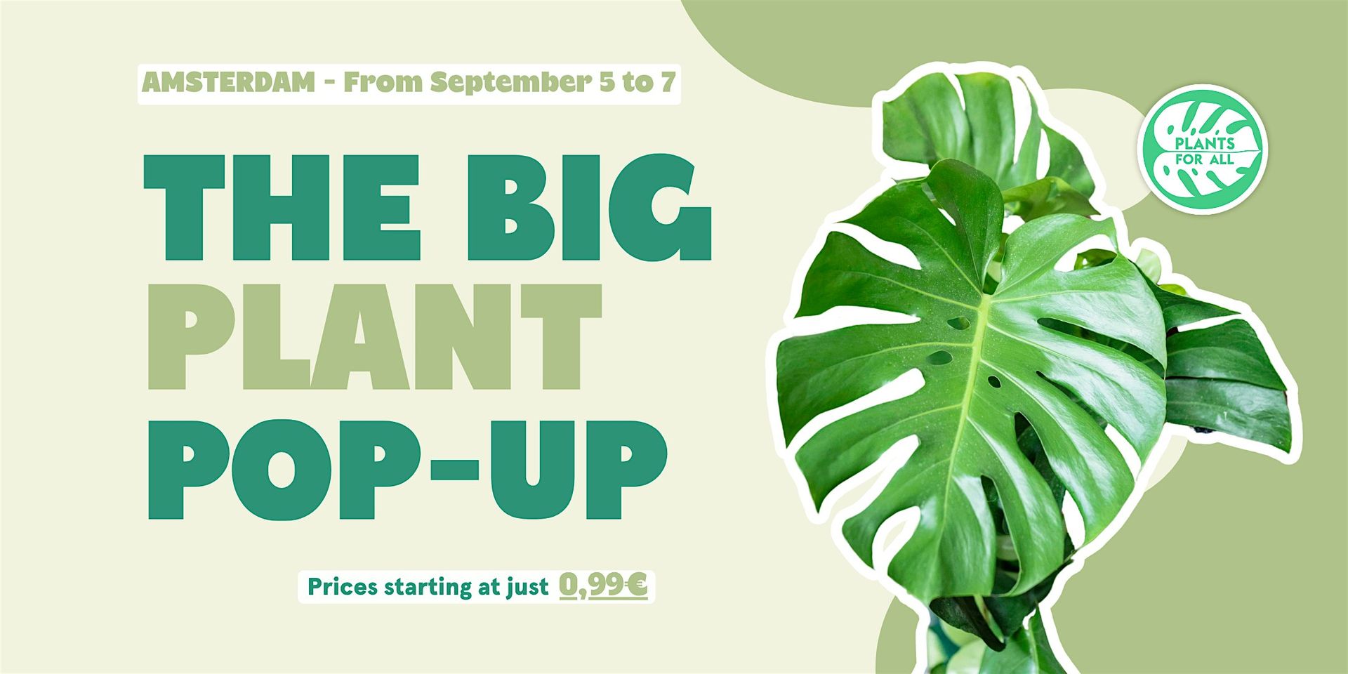The Big Plant Pop-up - Amsterdam