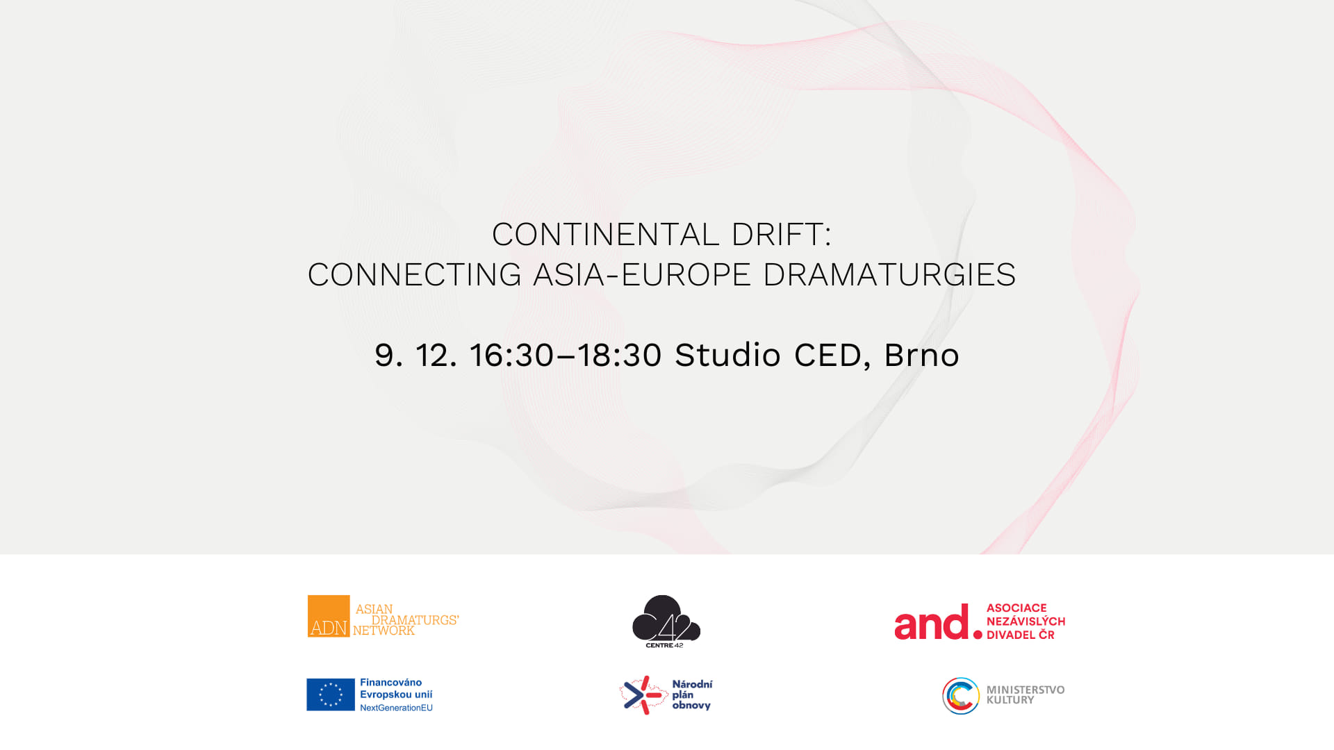 Continental Drift: Connecting Asia-Europe Dramaturgies | Brno |