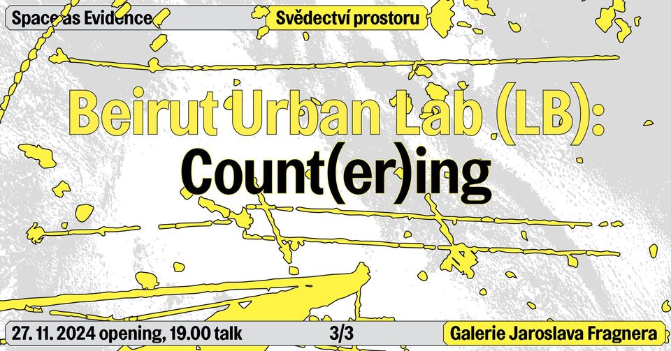 opening + talk Beirut Urban Lab (LB): Count(er)ing