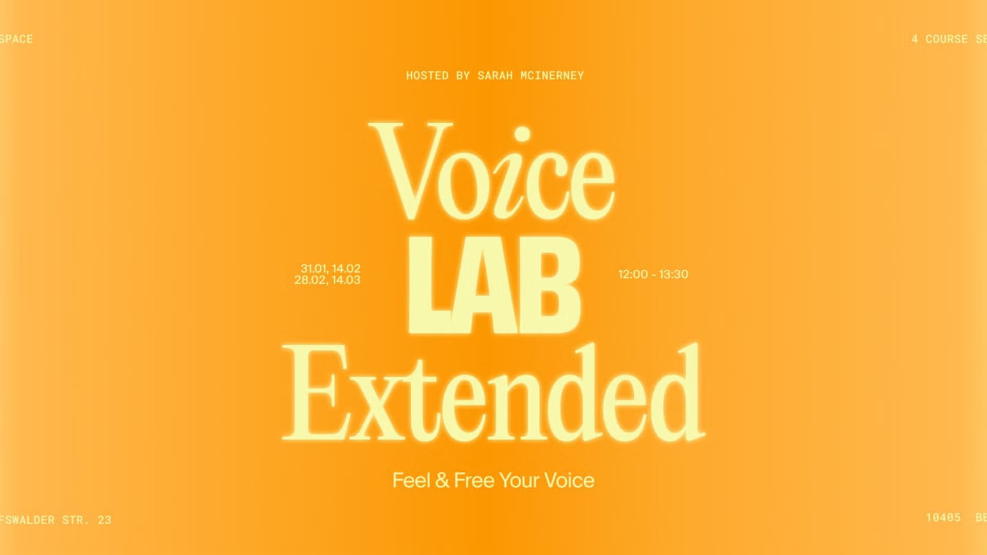 Voice Lab Extended - Feel & Free Your Voice