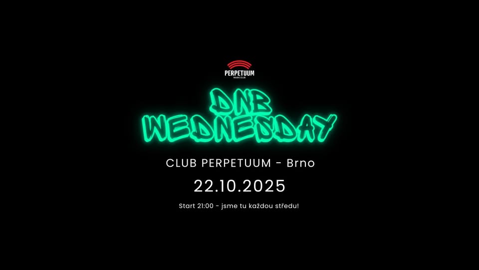 D&B Wednesday - club Perpetuum - 22.10.2025