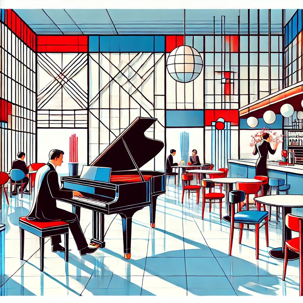 Live music for piano every Friday at 18:00
