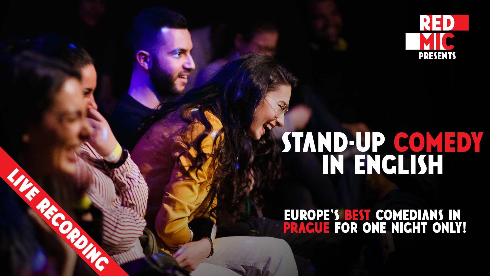 RED MIC • Prague • Stand up Comedy in English