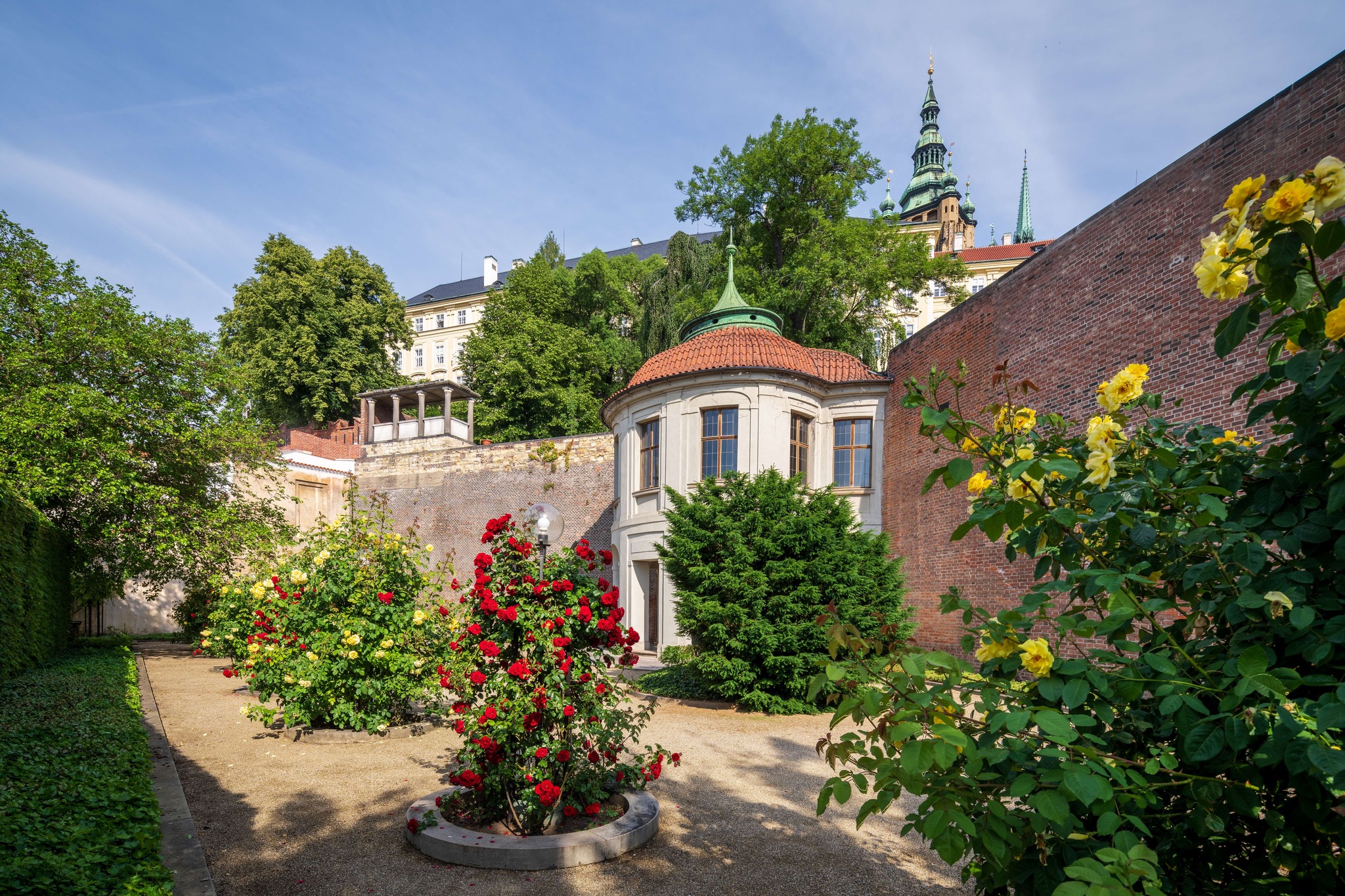 Plečnikovy zahrady na Pražském hradě