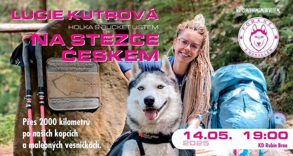 Lucie a Marvel na Stezce Českem / Brno