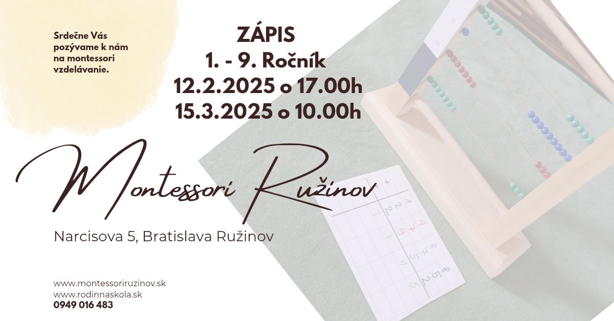 Zápisy pre školákov 1. až 9. ročník