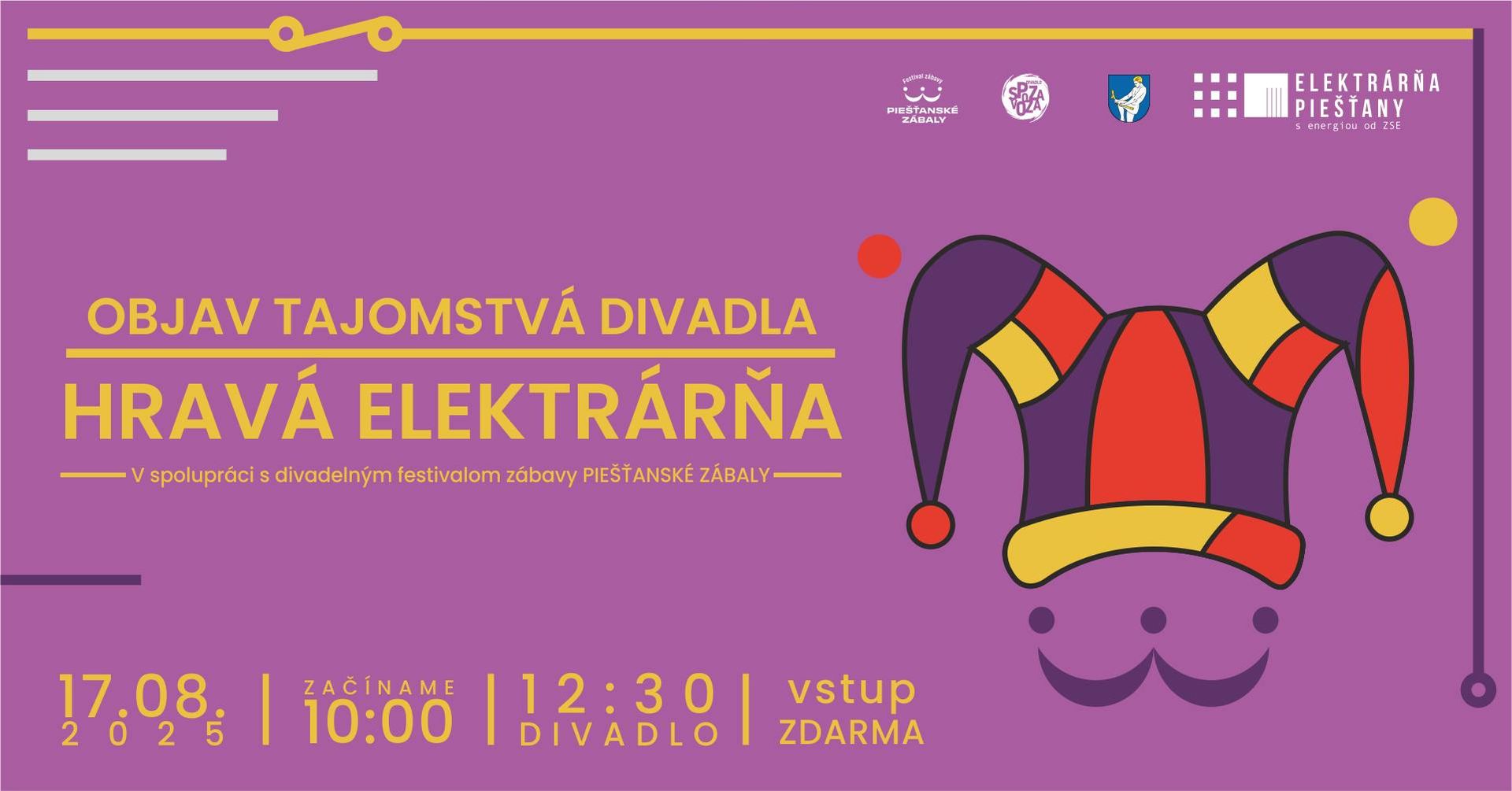 Hravá Elektrárňa - Objav tajomstvá divadla