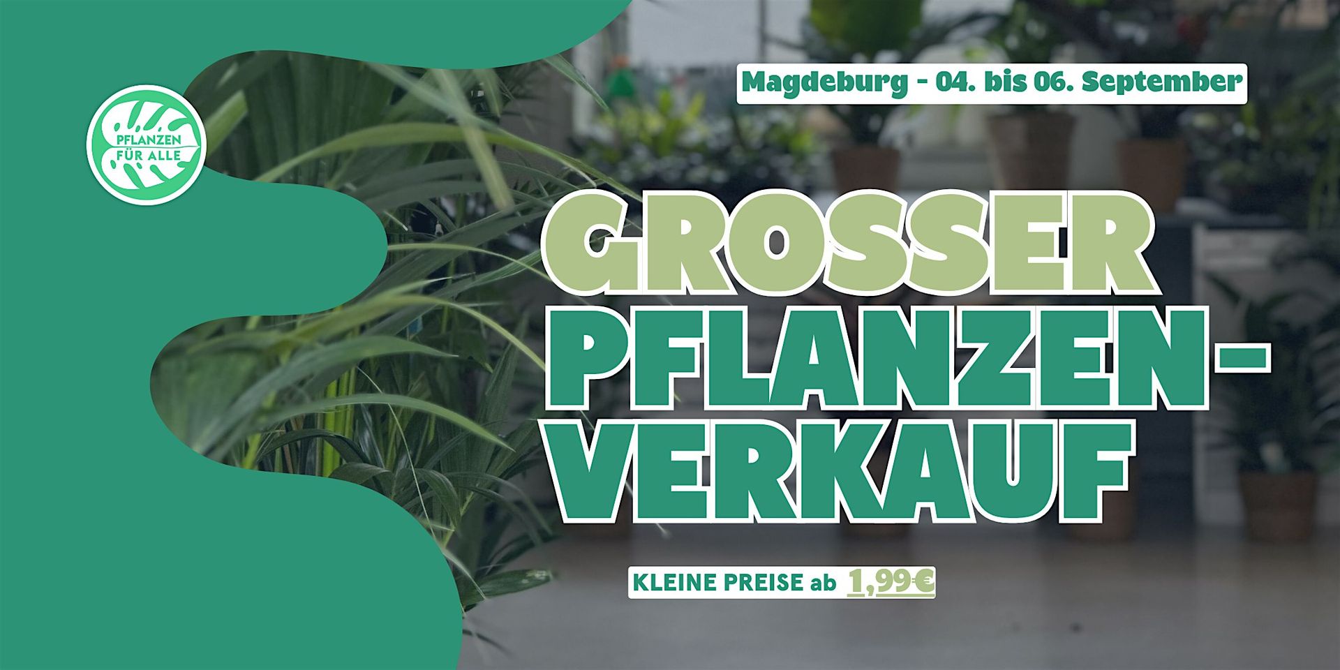 Großer Pflanzenverkauf - Magdeburg