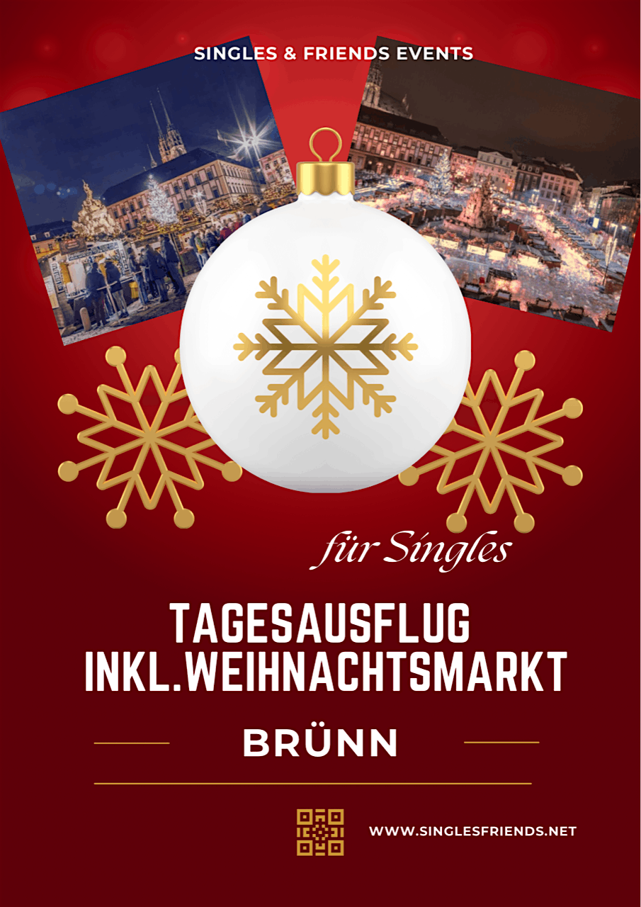 Ausflug nach Brünn für Singles inkl. Weihnachtsmarkt