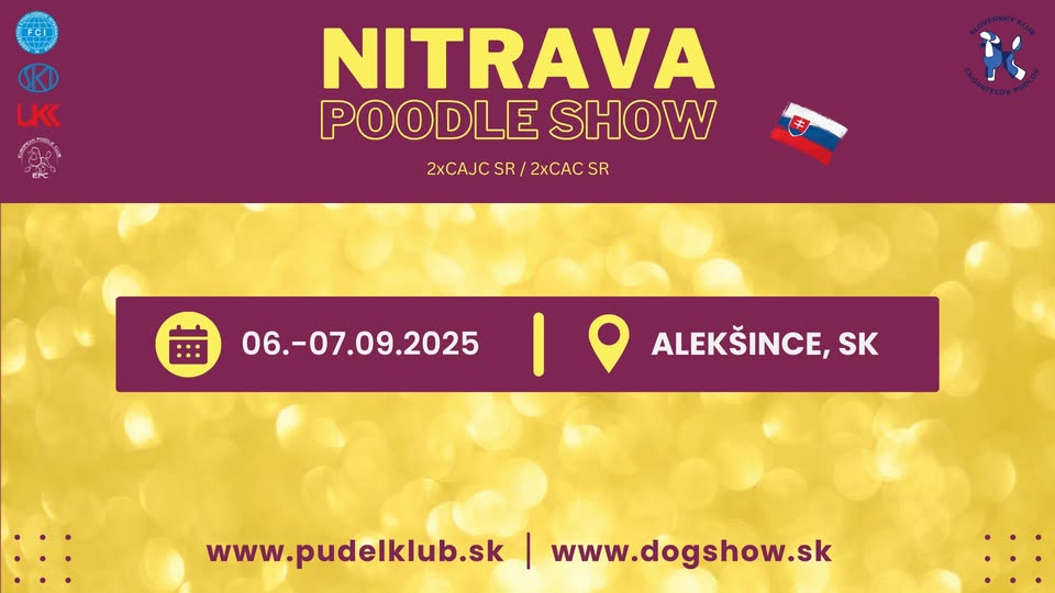 NITRAVA POODLE SHOW 2025 (2xCAJC/2xCAC)