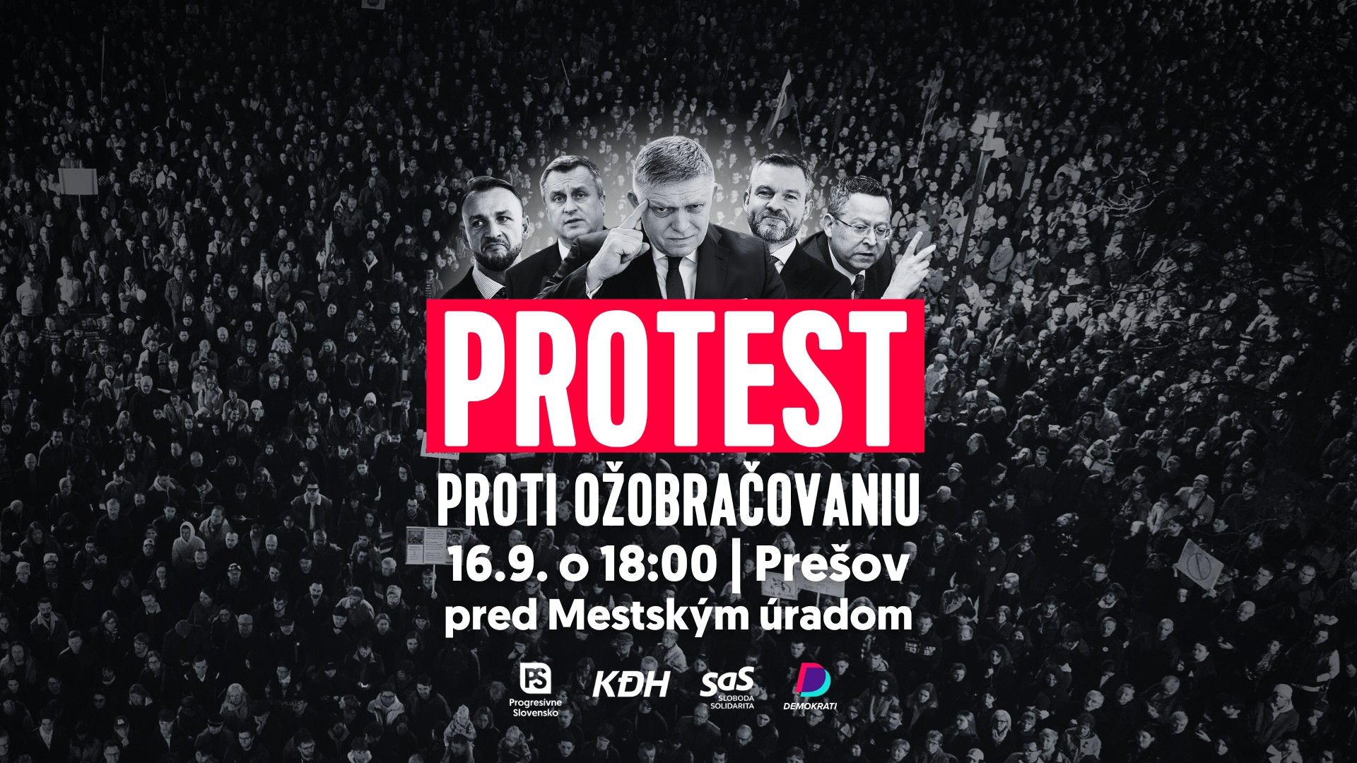 Protest proti ožobračovaniu | Prešov