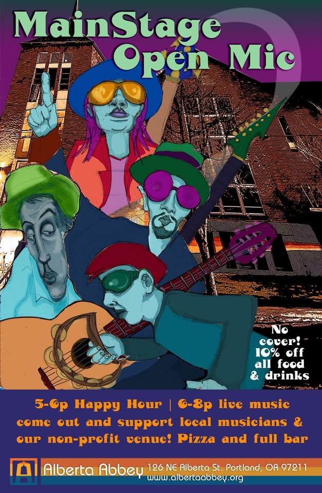 MainStage Open Mic - Thursday, December 4th @ Alberta Abbey!