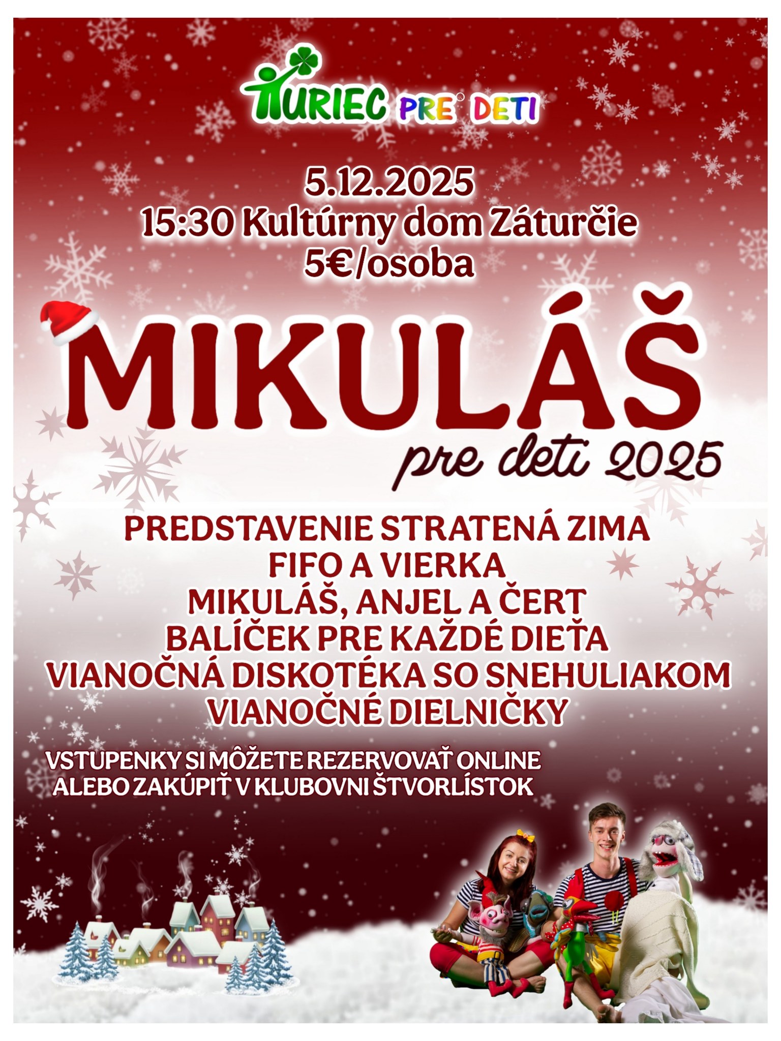 MIKULÁŠ PRE DETI 2025 🎅🏼