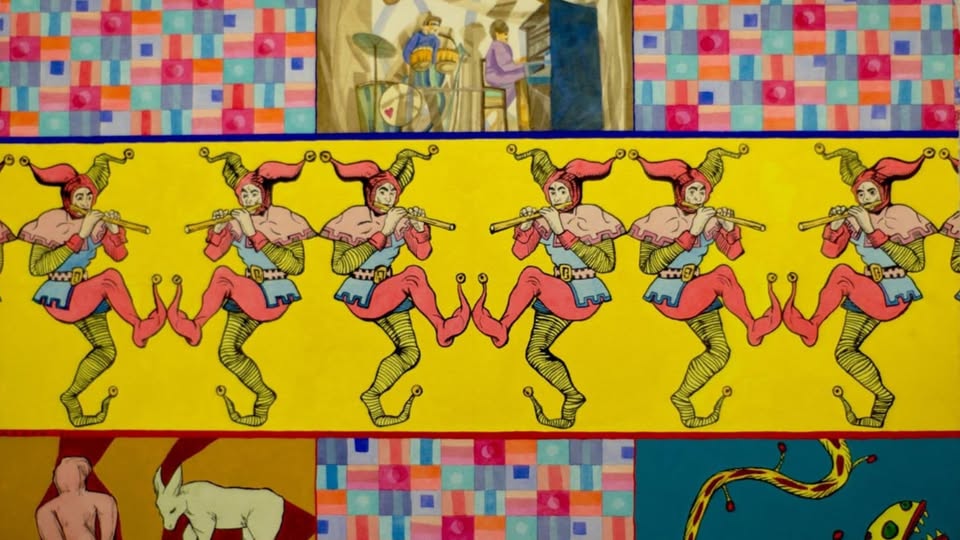Qual deles tem o pescoço mais comprido? - Exposição de Jaime Lebre