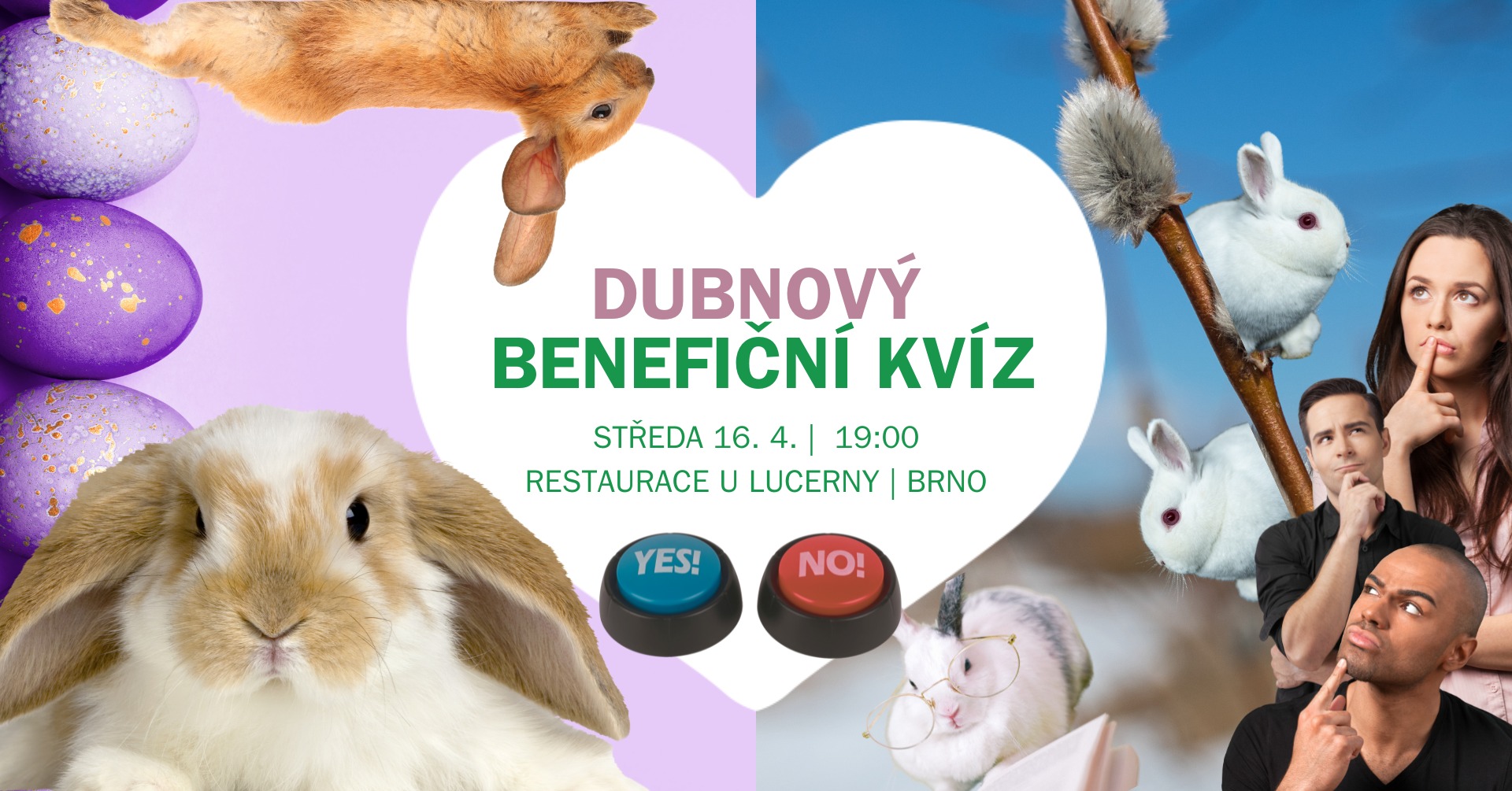 Dubnový benefiční kvíz Hnutí DUHA
