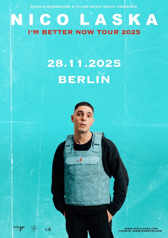 CANCELED!!!!Nico Laska - I'm Better Now Tour 2025 | Berlin